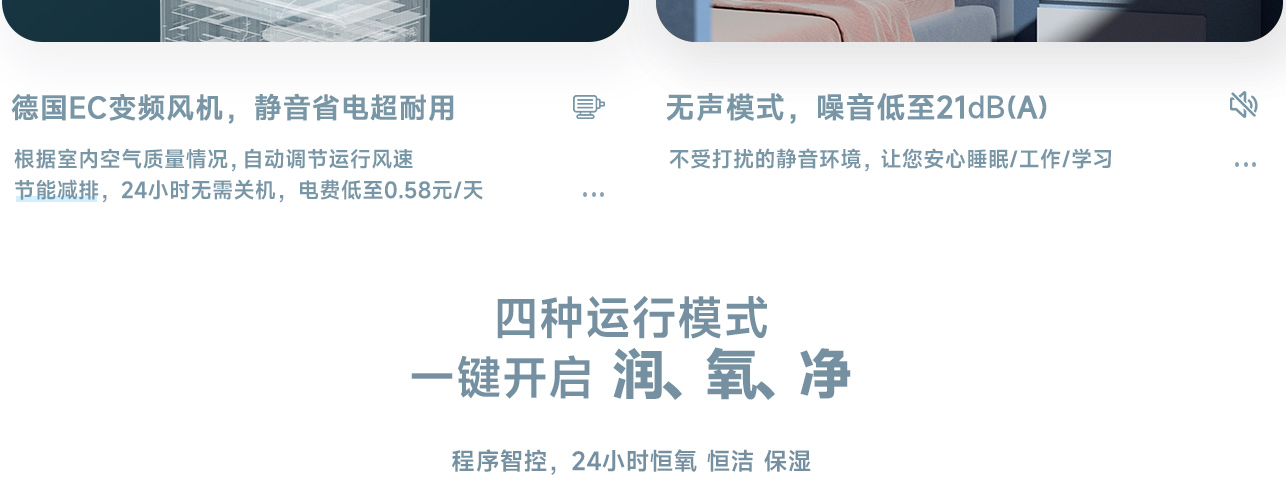 德国EC变频风机，静音省电超耐用